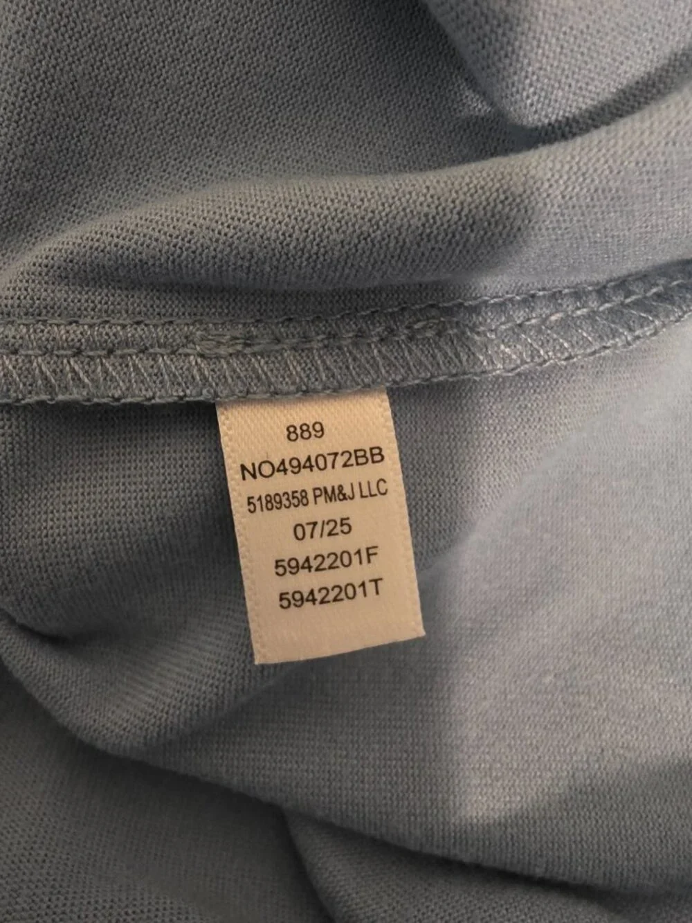 Nordstrom Boys Pajama Shirt Only Blue Size 7/8 Soft Sleep Top